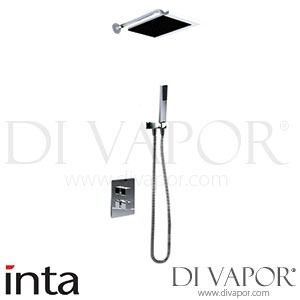 Inta MI80010CP Mio Thermostatic Concealed Shower Valve Dual Outlet with Trim Kit Spare Parts