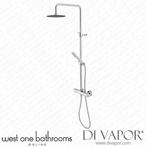 WOB Micro Exposed Shower Column Set MICD129WOC.V West One Bathrooms Spare Parts