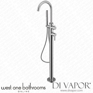 WOB Micro Floor Standing Bath Mixer MIEP008WOC.V West One Bathrooms Spare Parts