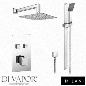Milan MIL-PB-PK5 Square Push-Button Shower Spare Parts
