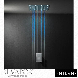 Milan MIL400PK1 400mm LED Square Shower with Concealed Valve Spare Parts