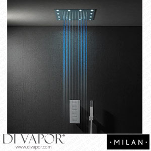 Milan MIL400PK2 400mm LED Square Shower with Concealed Valve Spare Parts
