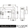 Hudson Reed MIN365 Art Spare Parts Diagram