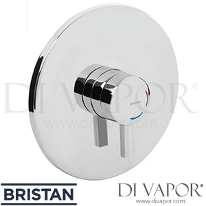 Bristan MINI2 TS1203 CL C Opac Concealed Mini Valve with Lever Handles