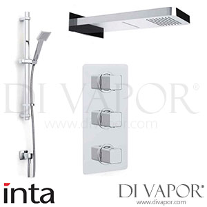 Inta MIO35 Mio Concealed 3 Handle Triple Outlet Thermostatic Shower Spare Parts
