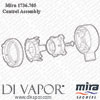 Mira 1736.705 Agile & Pronta Lever Control Assembly