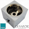 Vado MIX-1/TEMP-C-C/P Temperature Control Handle for MIX-148C/3-C/P Shower Mixer Valve