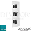 VADO MIX-128B-TRIM-CP Spare Parts