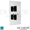 VADO Mix 2 Outlet 2 Handle Shower Valve Diverter Spares