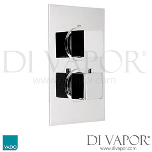 VADO Mix 3 Outlet 2 Handle Shower Valve Diverter Spare Parts