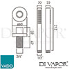 VADO MIX DeckKit CP Spare Parts Diagram