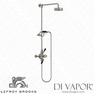 Lefroy Brooks Mackintosh Dual Control Thermostatic Valve With Classic Black Levers, Riser, Hand Shower & 6 Rose (Mk 8741) Spare Parts