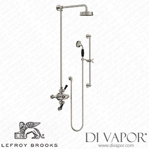 Lefroy Brooks Mackintosh Dual Control Thermostatic Valve With Classic Black Levers, Riser, 6 Rose & Hand Shower On Sliding Rail (Mk 8748) Spare Parts