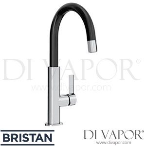 Bristan MLB SNK BLK Melba Sink Mixer - Black - 27/01/2016 - Kitchen Tap Spare Parts