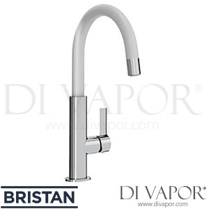 Bristan MLB SNK WHT Melba Sink Mixer - White - 27/01/2016 - Kitchen Tap Spare Parts