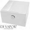 Milan Triple Thermostatic Shower Square Flow Control Handle