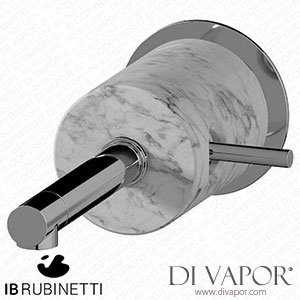 IB Rubinetti MM209CC_1 Marmo + Marmo L Monohole Wall Mounted Washbasin Mixer - White Marble Spare Parts