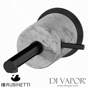 IB Rubinetti MM209CS_1 Marmo + Marmo L Monohole Wall Mounted Washbasin Mixer - White Marble Spare Parts
