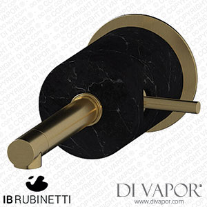 IB Rubinetti MM209OS_2 Marmo + Marmo L Monohole Wall Mounted Washbasin Mixer - Black Marble Spare Parts