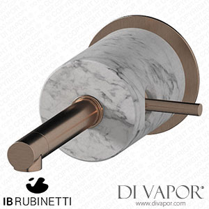 IB Rubinetti MM209SR_1 Marmo + Marmo L Monohole Wall Mounted Washbasin Mixer - White Marble Spare Parts