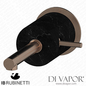 IB Rubinetti MM209SR_2 Marmo + Marmo L Monohole Wall Mounted Washbasin Mixer - Black Marble Spare Parts