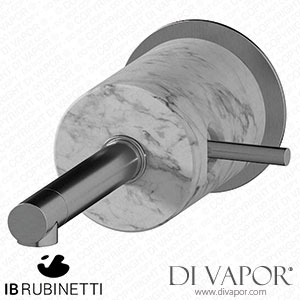 IB Rubinetti MM209SS_1 Marmo + Marmo L Monohole Wall Mounted Washbasin Mixer - White Marble Spare Parts