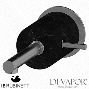 IB Rubinetti MM209SS_2 Marmo + Marmo L Monohole Wall Mounted Washbasin Mixer - Black Marble Spare Parts