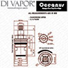 Mondella Oceanus Hot Tap Cartridge