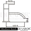 Hudson Reed MOT313 Motif Bath Filler Spare Diagram