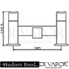Hudson Reed MOT313 Motif Bath Filler Spare Parts Diagram