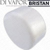 Bristan MP037 Cap Silver for Glass Securing Bracket for J Q31 800 S and J Q31 900 S