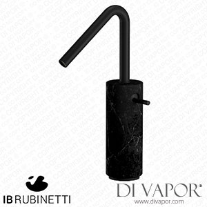 IB Rubinetti MR202NP_2 Marmo + Marmo L Tall Monohole Washbasin Mixer Complete with Drain - Black Marble Spare Parts