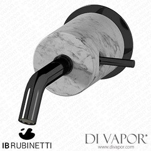 IB Rubinetti MR209CF_1 Marmo + Marmo L Monohole Wall Mounted Washbasin Mixer - White Marble Spare Parts