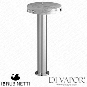 IB Rubinetti MR399CC_1 Marmo + Marmo L Freestanding Bath Filler - White Marble Spare Parts