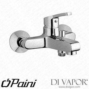 Paini MRCR111 Miura Single Lever Bath Shower Mixer Tap without Shower Kit Spare Parts