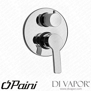 Paini MRCR6911 Miura Built-In Single Lever Bath Shower Mixer with 2-Way Rotary Diverter Valve Spare Parts