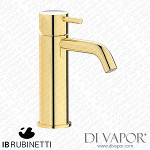IB Rubinetti MT200II Milanotorino Monohole Washbasin Mixer Complete with Drain Spare Parts