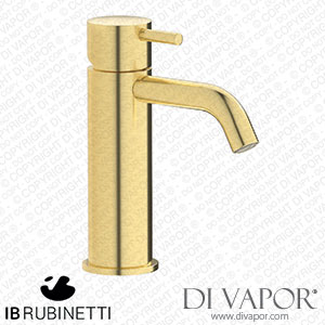 IB Rubinetti MT200IS Milanotorino Monohole Washbasin Mixer Complete with Drain Spare Parts