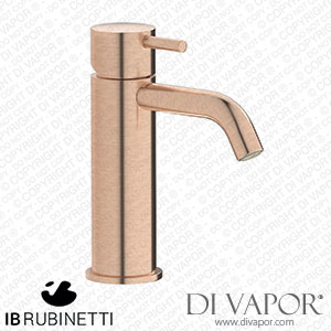 IB Rubinetti MT200SR Milanotorino Monohole Washbasin Mixer Complete with Drain Spare Parts