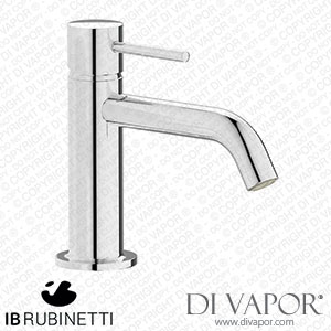 IB Rubinetti MT201CC Milanotorino Mini Monohole Washbasin Mixer Complete with Drain Spare Parts
