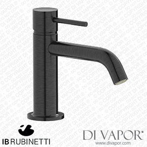 IB Rubinetti MT201CS Milanotorino Mini Monohole Washbasin Mixer Complete with Drain Spare Parts