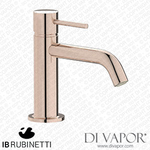 IB Rubinetti MT201RS Milanotorino Mini Monohole Washbasin Mixer Complete with Drain Spare Parts