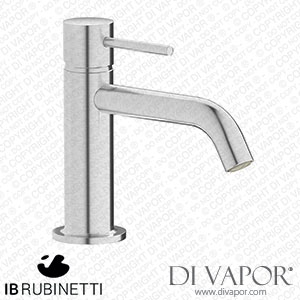 IB Rubinetti MT201SS Milanotorino Mini Monohole Washbasin Mixer Complete with Drain Spare Parts