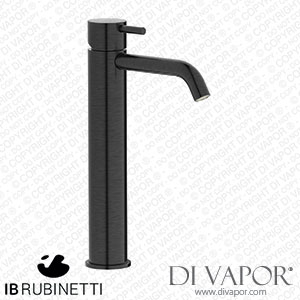 IB Rubinetti MT202CS Milanotorino Tall Monohole Washbasin Mixer Complete with Drain Spare Parts