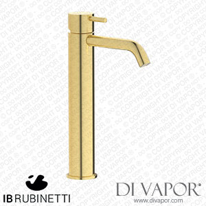 IB Rubinetti MT202IS Milanotorino Tall Monohole Washbasin Mixer Complete with Drain Spare Parts