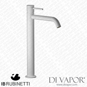 IB Rubinetti MT203BO Milanotorino Tall Mini Monohole Washbasin Mixer Complete with Drain Spare Parts