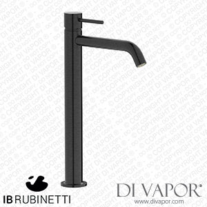 IB Rubinetti MT203CS Milanotorino Tall Mini Monohole Washbasin Mixer Complete with Drain Spare Parts