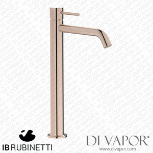 IB Rubinetti MT203RS Milanotorino Tall Mini Monohole Washbasin Mixer Complete with Drain Spare Parts