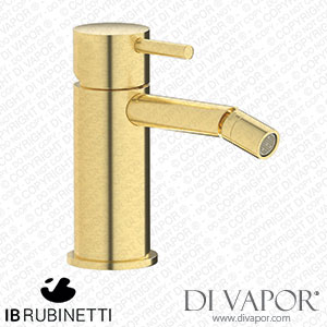 IB Rubinetti MT220IS Milanotorino Monohole Bidet Mixer Complete with Drain Spare Parts
