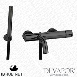 IB Rubinetti MT250CF Milanotorino Wall Mounted Bath Filler Complete with Shower Kit Spare Parts